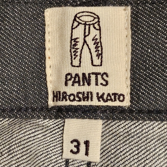 NWT Hiroshi Kato "The Pen" 4-Way Selvedge Denim Jeans - Slim-Fit - Size 31x32 - Picture 4 of 13